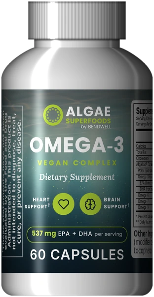 Vegan Omega‑3 Complex bottle
