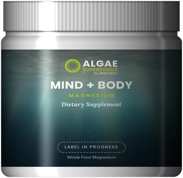 Mind + Body Magnesium jar (placeholder label)
